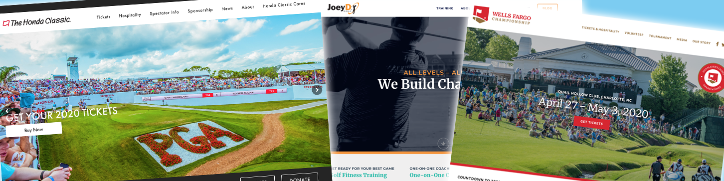 Golf websites