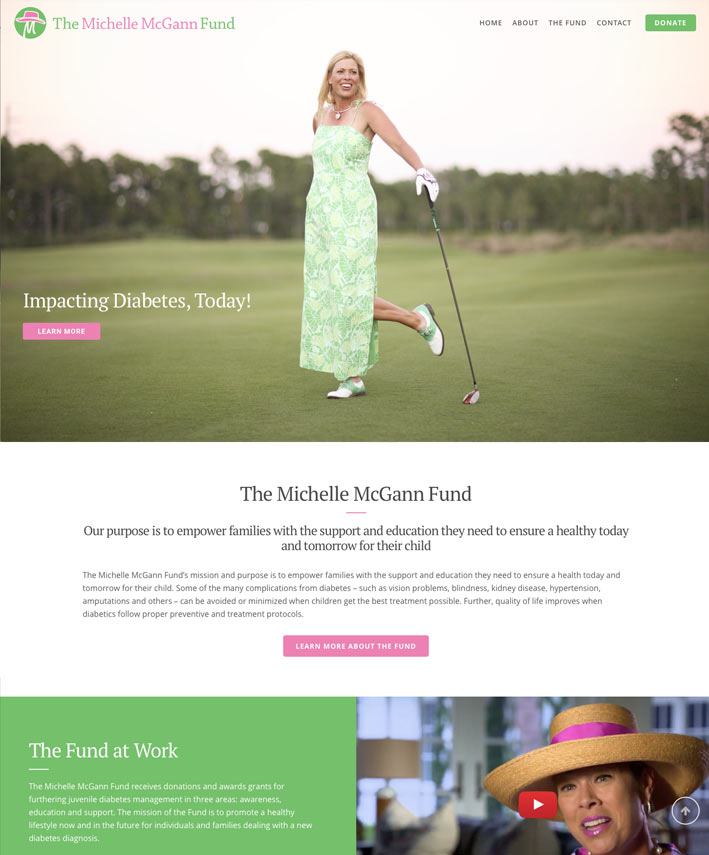 michelle mcgann fund screenshot